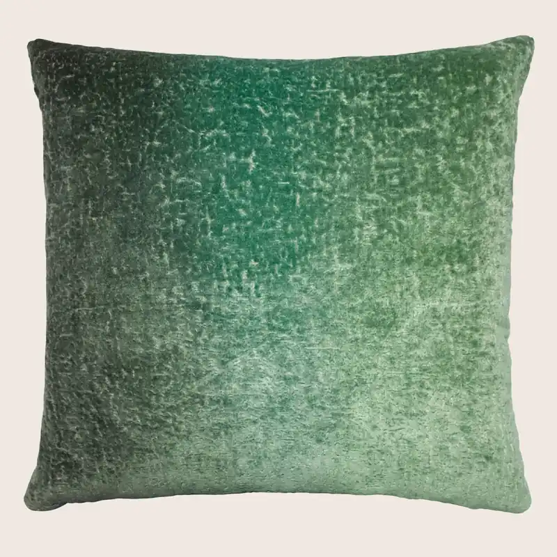 Coral Reef Velvet Pillow, Kelp - Kevin O'Brien (Drop Ship)