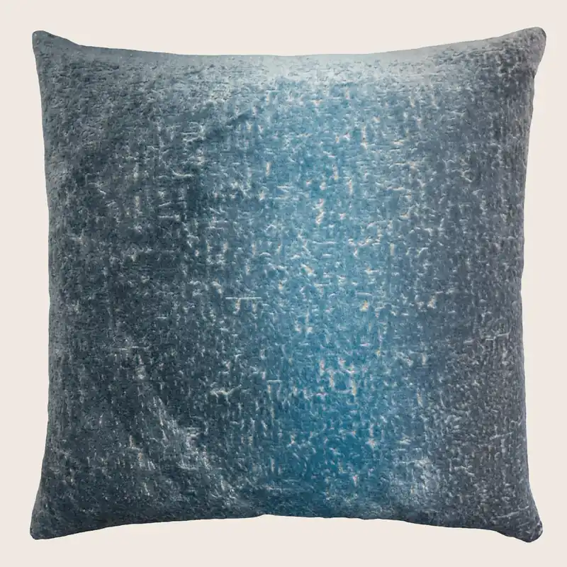 Coral Reef Velvet Pillow, Ocean - Kevin O'Brien (Drop Ship)