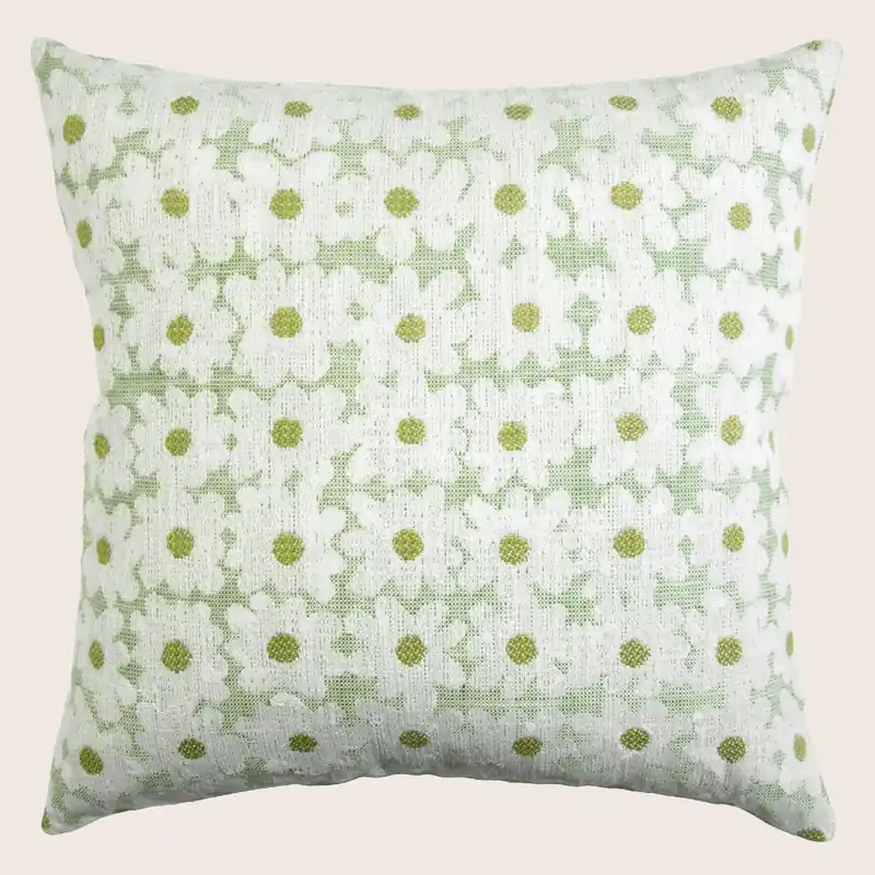 Daisy Indoor/Outdoor Pillow, Pear - Kevin O'Brien (Drop Ship)