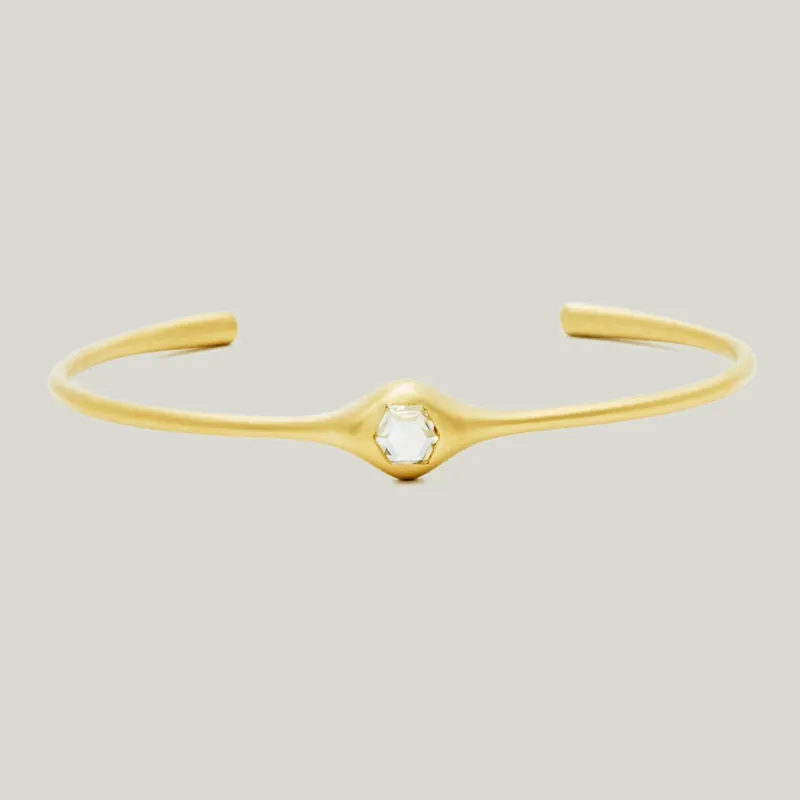 Hexagon Cuff - Diana Mitchell (Consigned)