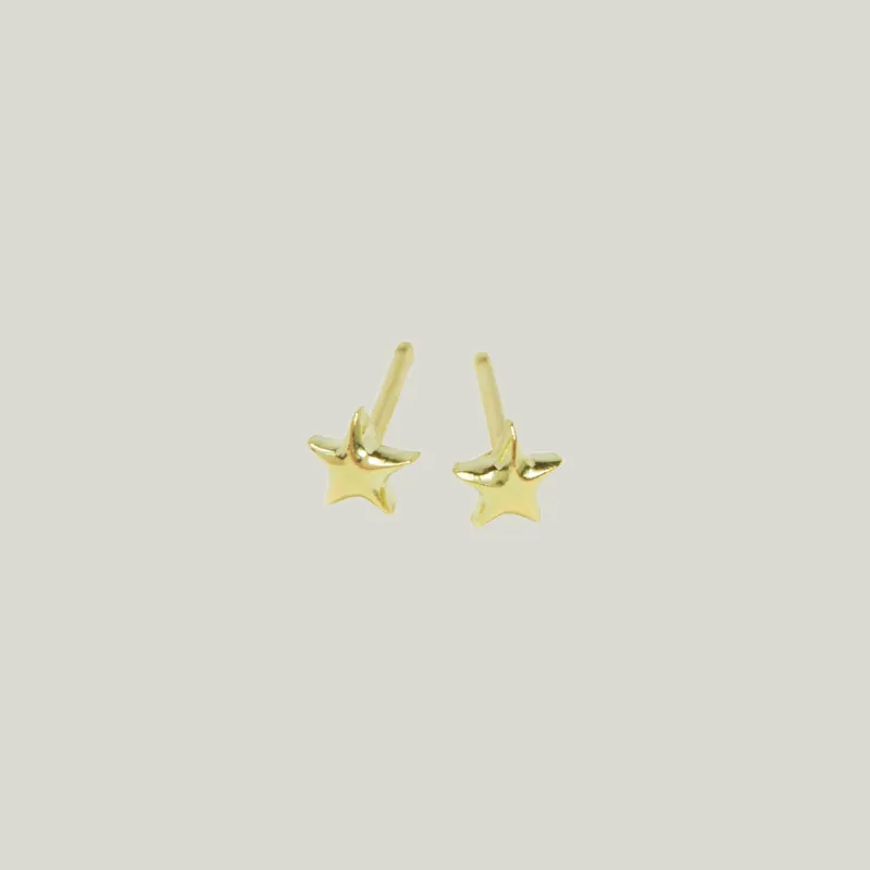 Tiny Star Studs - Diana Mitchell (Consigned)