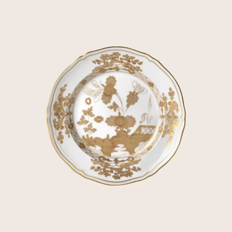 Oriente Gold Dessert Plate - Ginori 1735