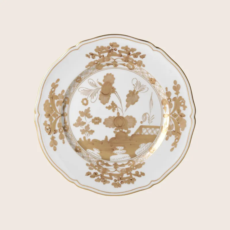 Oriente Gold Charger Plate - Ginori 1735