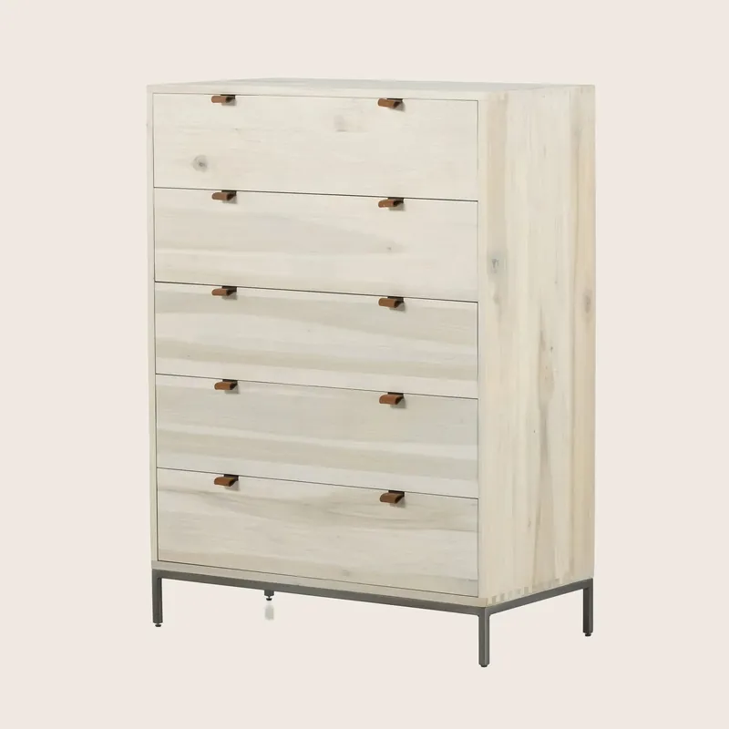 Trey 5 Drawer Dresser - Four Hands