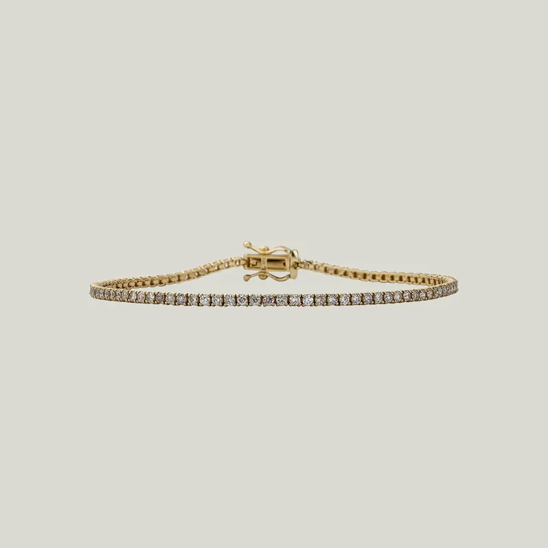 Diamond Line Bracelet - Odeon Collection (Leased)