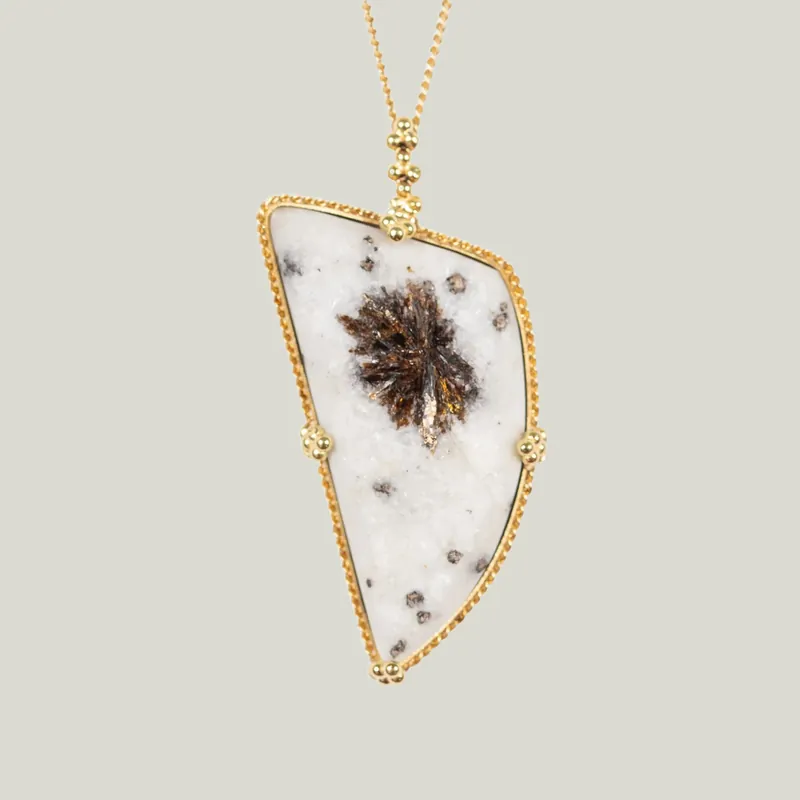 Astrophyllite 18k One-of-a-Kind Necklace