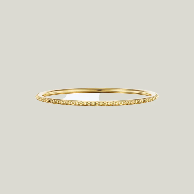 Attitude Yellow Gold Adrina Loves a Bangle - AnaKatarina Design (Consigned)