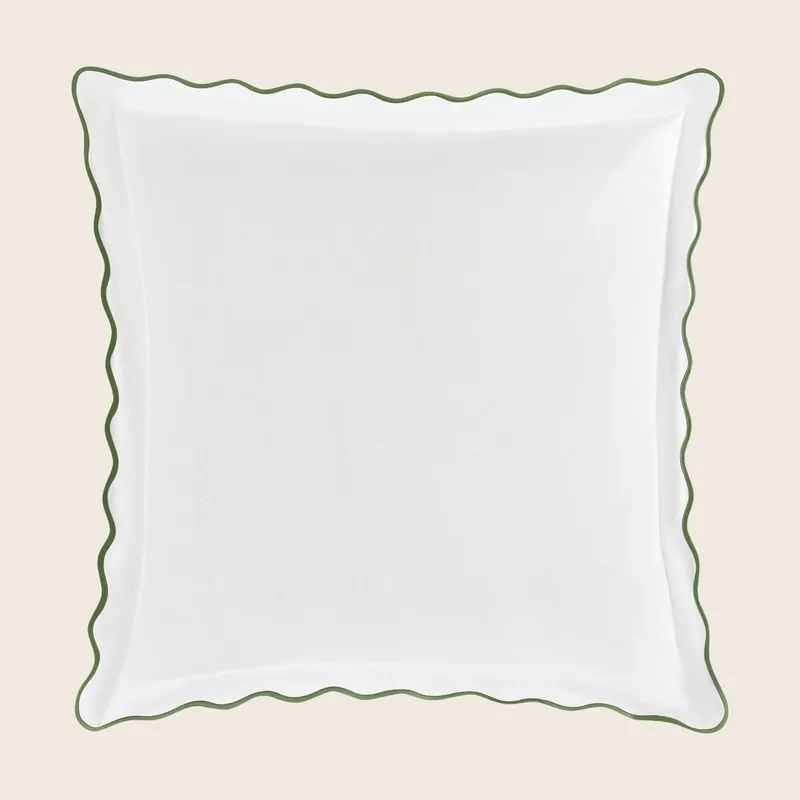 Camilla Cotton Pique Sham - Matouk (Consigned)