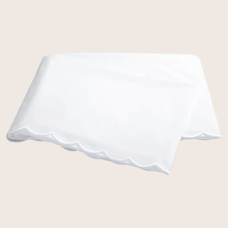 Dakota Percale Flat Sheet - Matouk (Consigned)