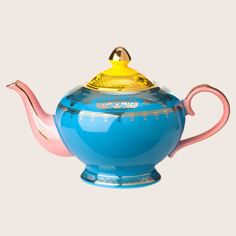 Grandpa Multicolor Teapot - POLSPOTTEN