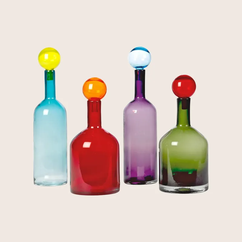 Bubbles & Bottles, Set of 4 - POLSPOTTEN