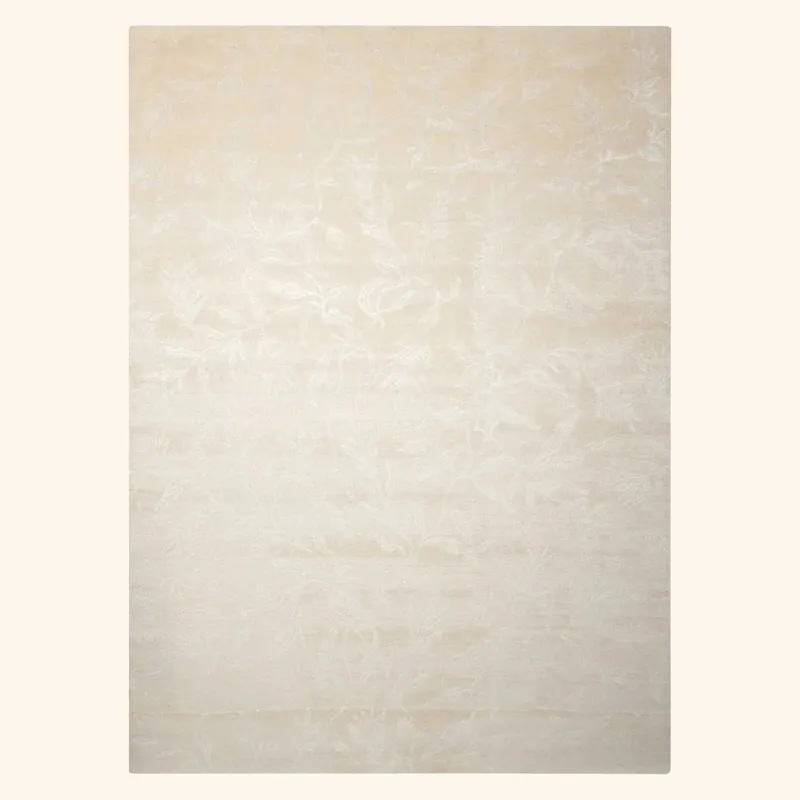 Ivory Essentials Contemporary Wool Luxcelle Blend Rug - 8' x 10'