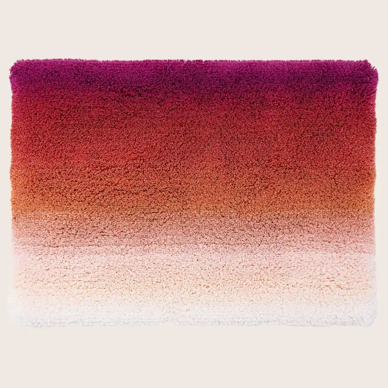 Aurore Bath Rug, 29" L x 39" W - Abyss & Habidecor