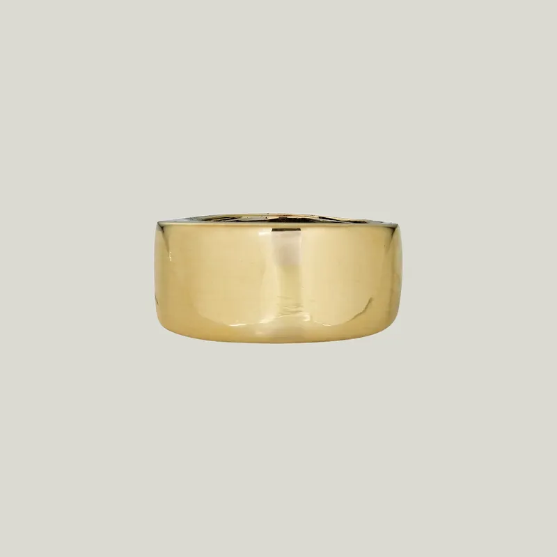 1960s 18K Yellow Gold Band Ring - Odeon Collection (Leased)