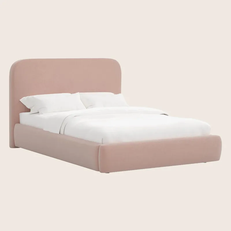 Emme Tall Platform Bed - Skyline Furniture Mfg. Inc (Drop Ship)