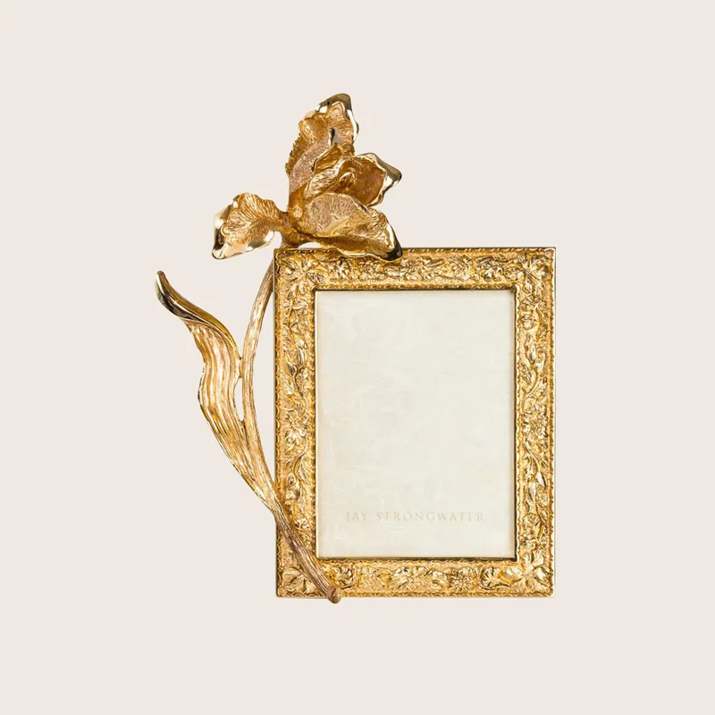 Claudia Tulip 3" x 4" Frame - Jay Strongwater (Drop Ship)