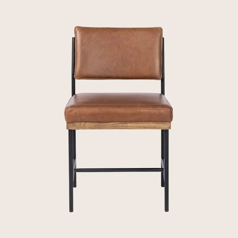 Benton Leather Dining Chair - Four Hands