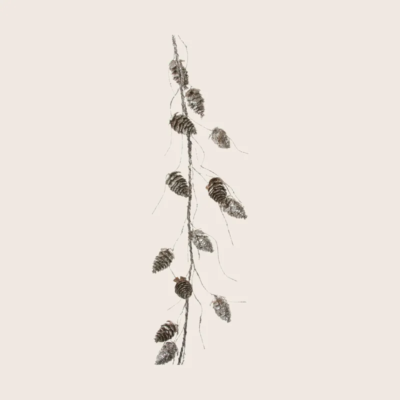 Glitter Small Cone Garland - Shishi