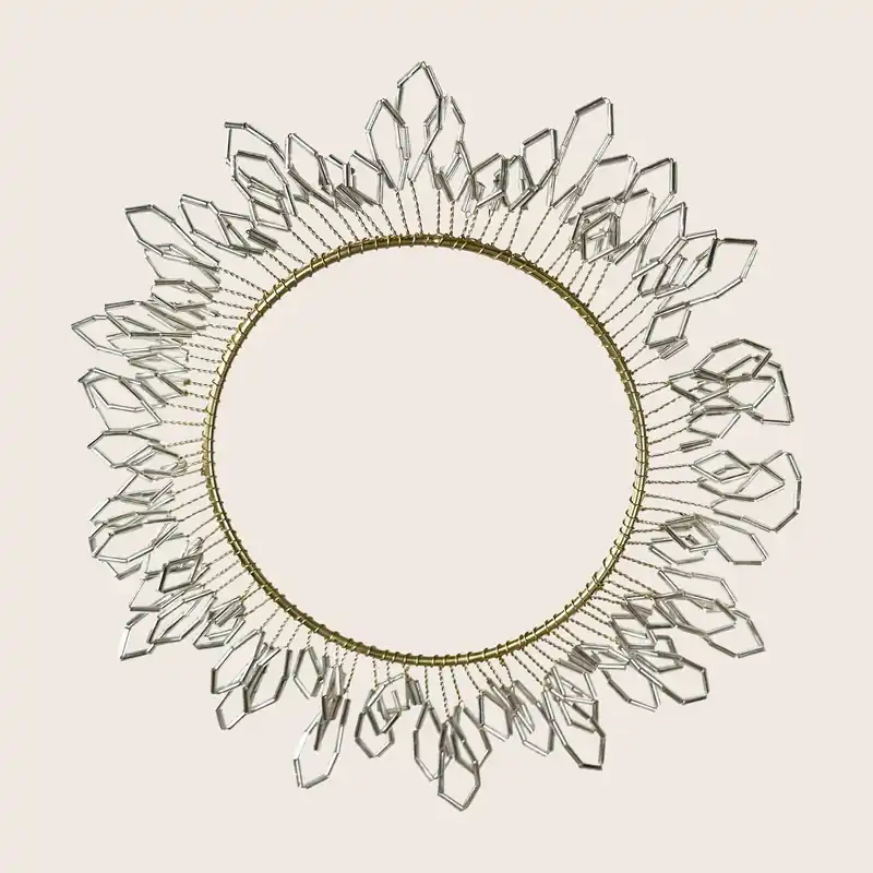Silver Beaded Candle Ring - Shishi