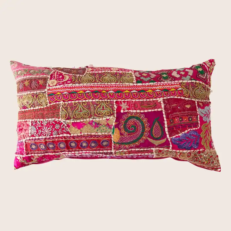 Sari Vintage Cotton Pillow - John Robshaw (Leased)