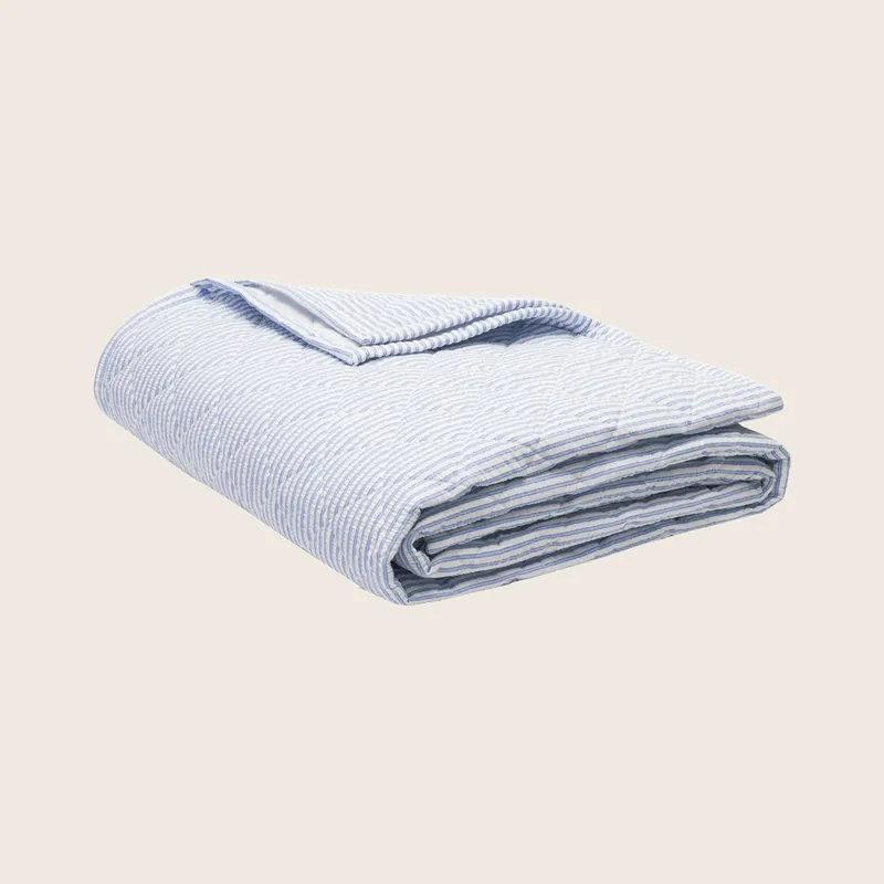 Matteo Cotton Quilt - Matouk (Consigned)