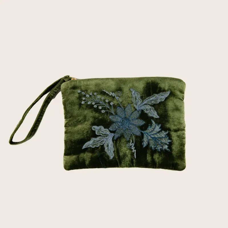 Silk Velvet Perfect Zip Pouch - Anke Drechsel