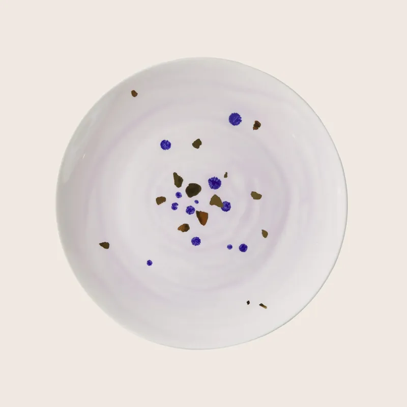Night Sky Dinner Rim Plate - Coralla Maiuri