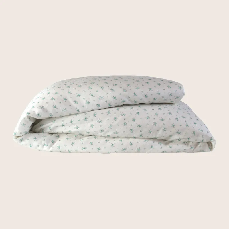 Blossom Floral Linen Duvet - Tessitura Toscana Telerie