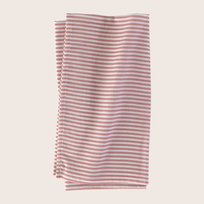 Blossom Stripe Voile Napkin - Tessitura Toscana Telerie