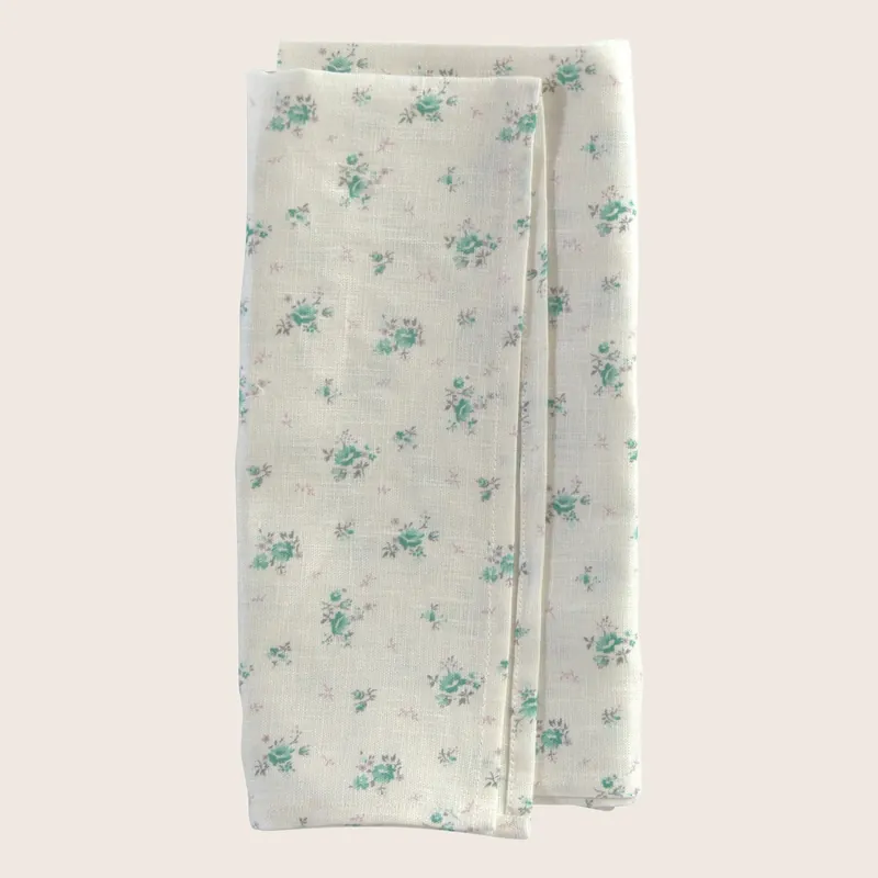 Blossom Floral Linen Napkin - Tessitura Toscana Telerie