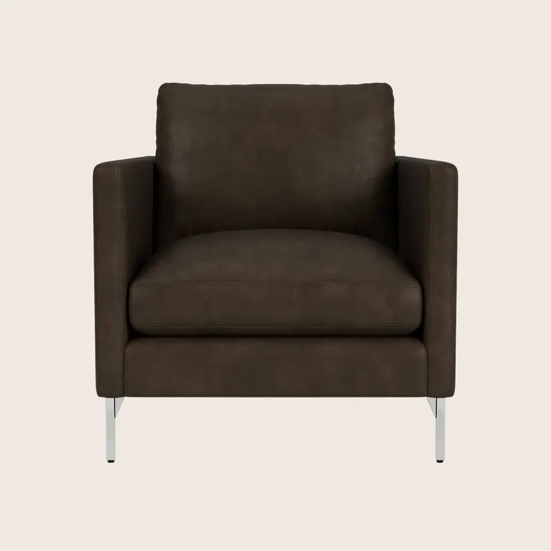Hannah Leather Chair - McCreary Modern