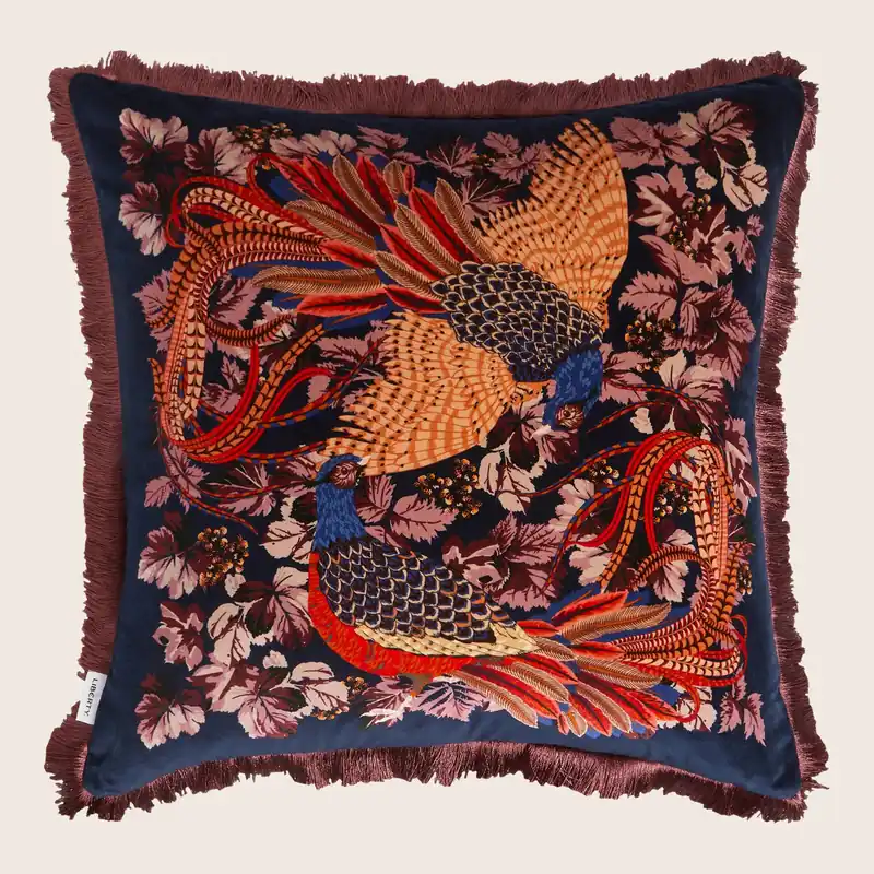 Lady Amphora Velvet Pillow - Liberty