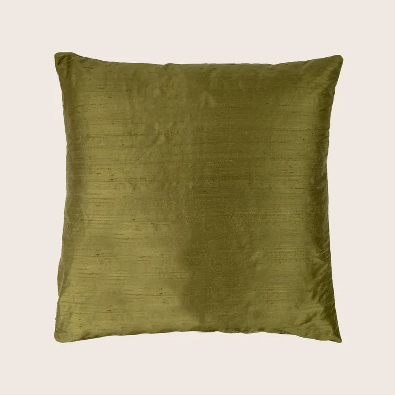 Dupioni Moss Pillow - Aviva Stanoff