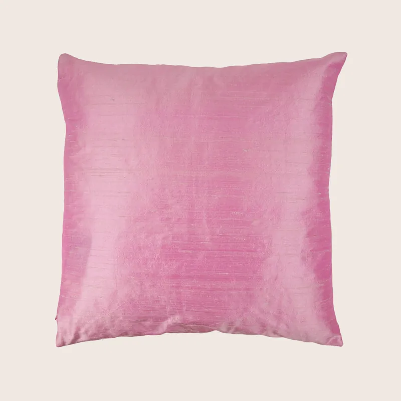 Dupioni Peony Pillow - Aviva Stanoff