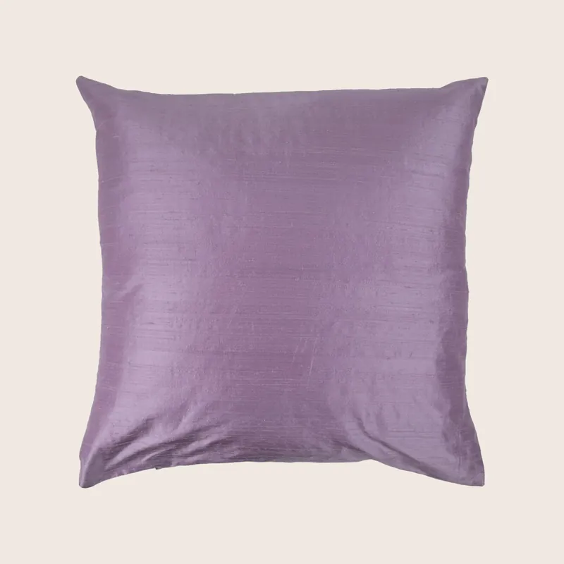 Dupioni Lavender Pillow - Aviva Stanoff