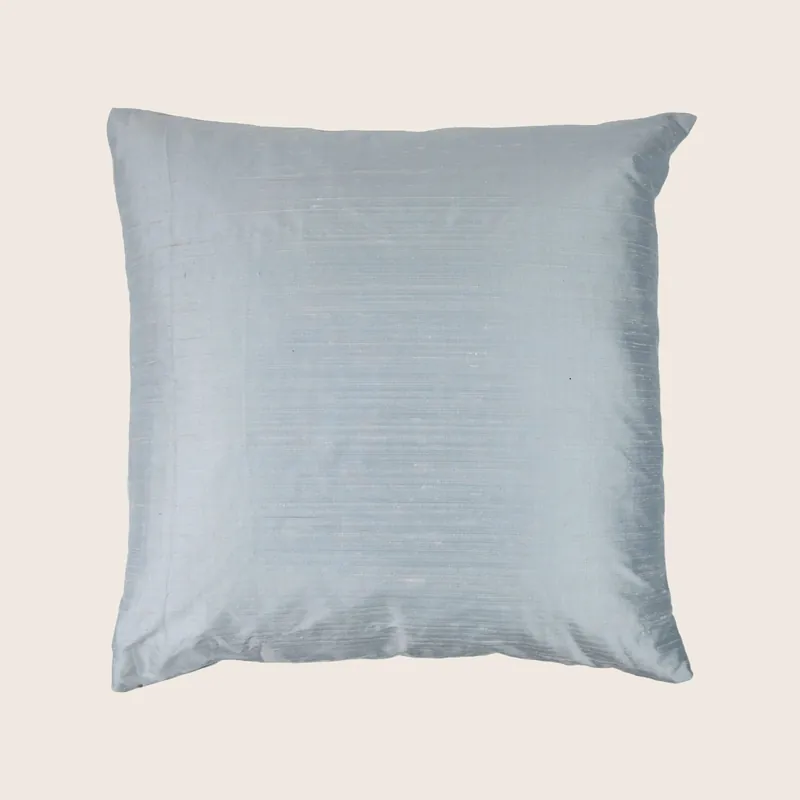 Dupioni Sky Pillow - Aviva Stanoff