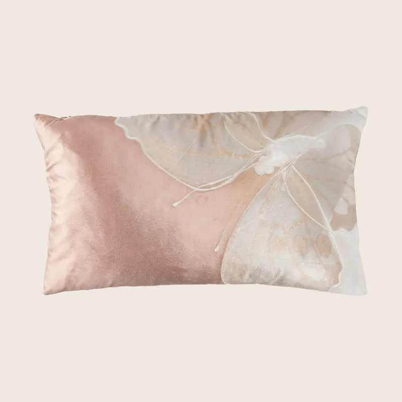 Monarch Ombre Glow Ivoire Lumbar Pillow - Aviva Stanoff