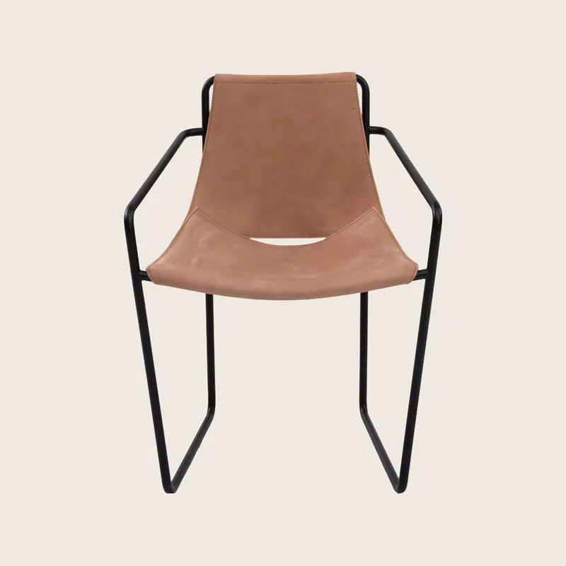 Apelle Leather Dining Armchair - Midj