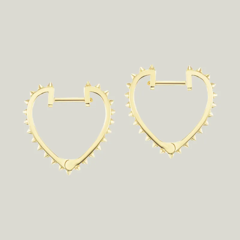 Heartitude Mini Hoop - AnaKatarina Design (Consigned)