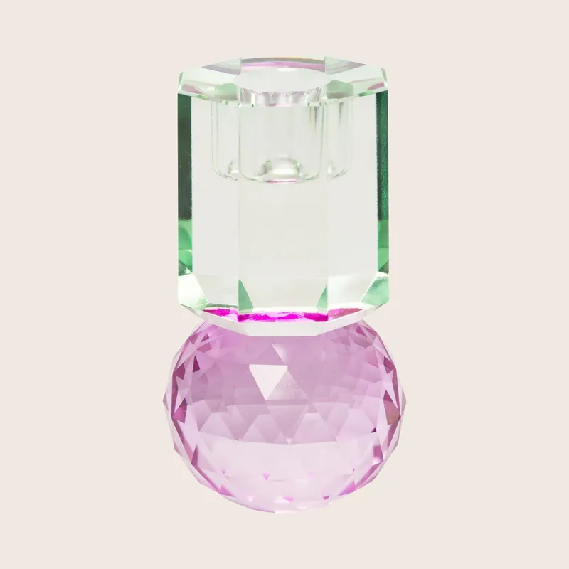 Disco Ornamental Crystal Candle Holder - EJA International ApS