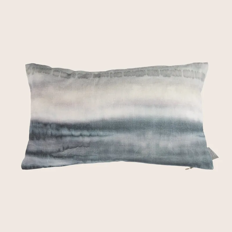Gravity Linen Lumbar Pillow Tide - Aviva Stanoff