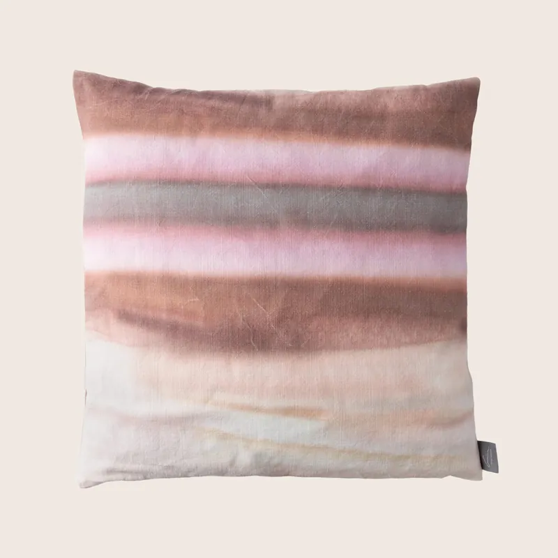 Gravity Linen Pillow Sunset - Aviva Stanoff