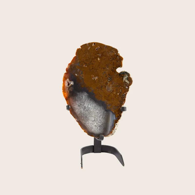 Polished Agate on Stand - Aviva Stanoff (Consigned)