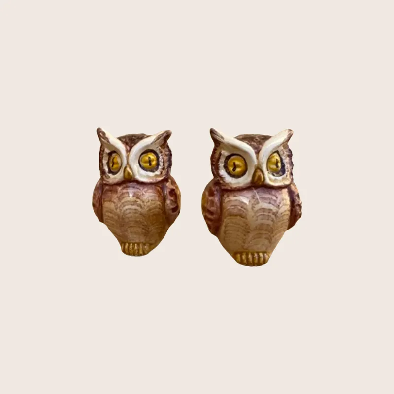 Owl Salt & Pepper Shaker - LES-OTTOMANS SRL