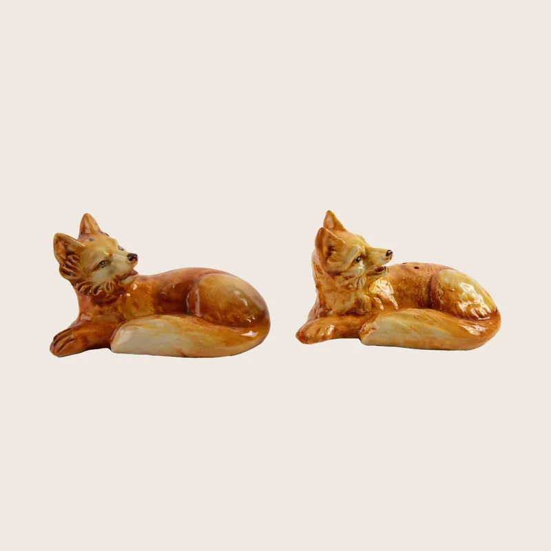Fox Salt & Pepper Shaker - LES-OTTOMANS SRL
