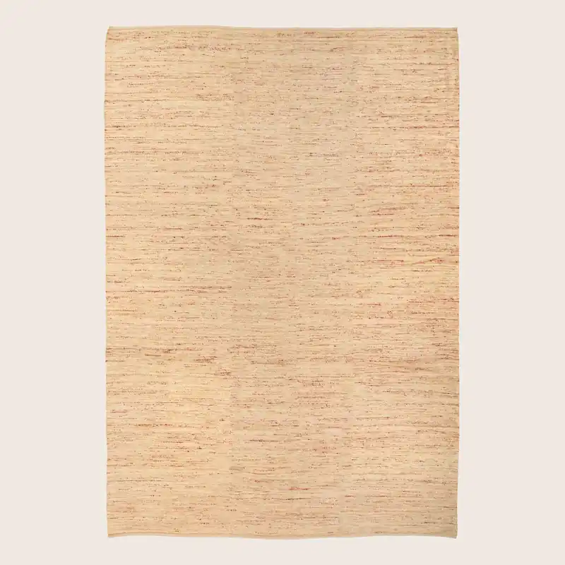 Gold Kilim Silk Wool Rug - Khanna Carpet Collection