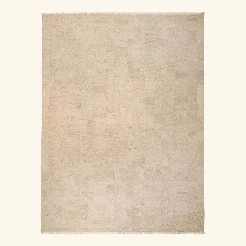 Camel Flatweave Wool Rug - 8' x 10'