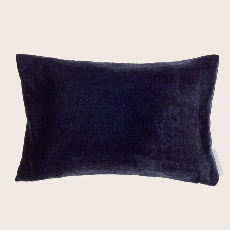 Silk Velvet Lumbar Pillow - Aviva Stanoff
