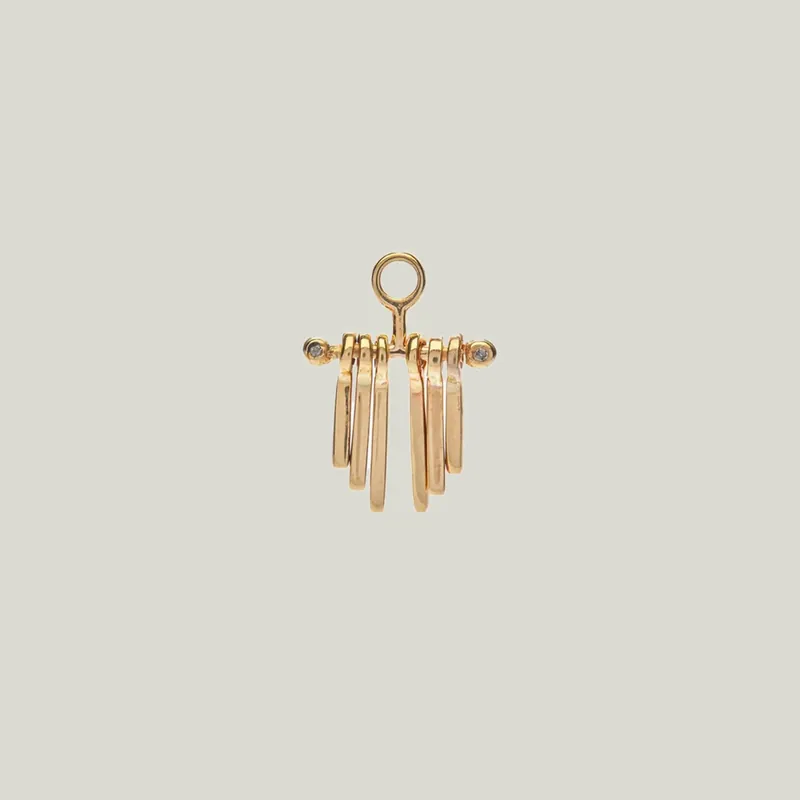 Fanciful Fringe Charm - Scosha (Consigned)
