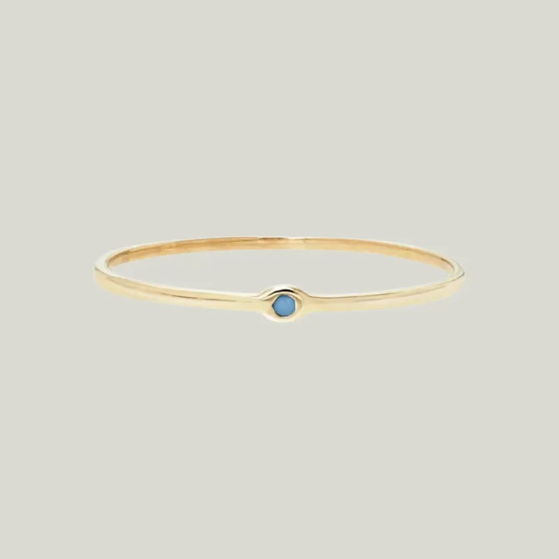 Memory Ring with Turquoise - Scosha (Consigned)